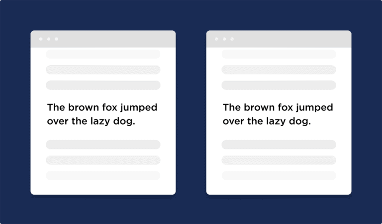 Duplicate content example